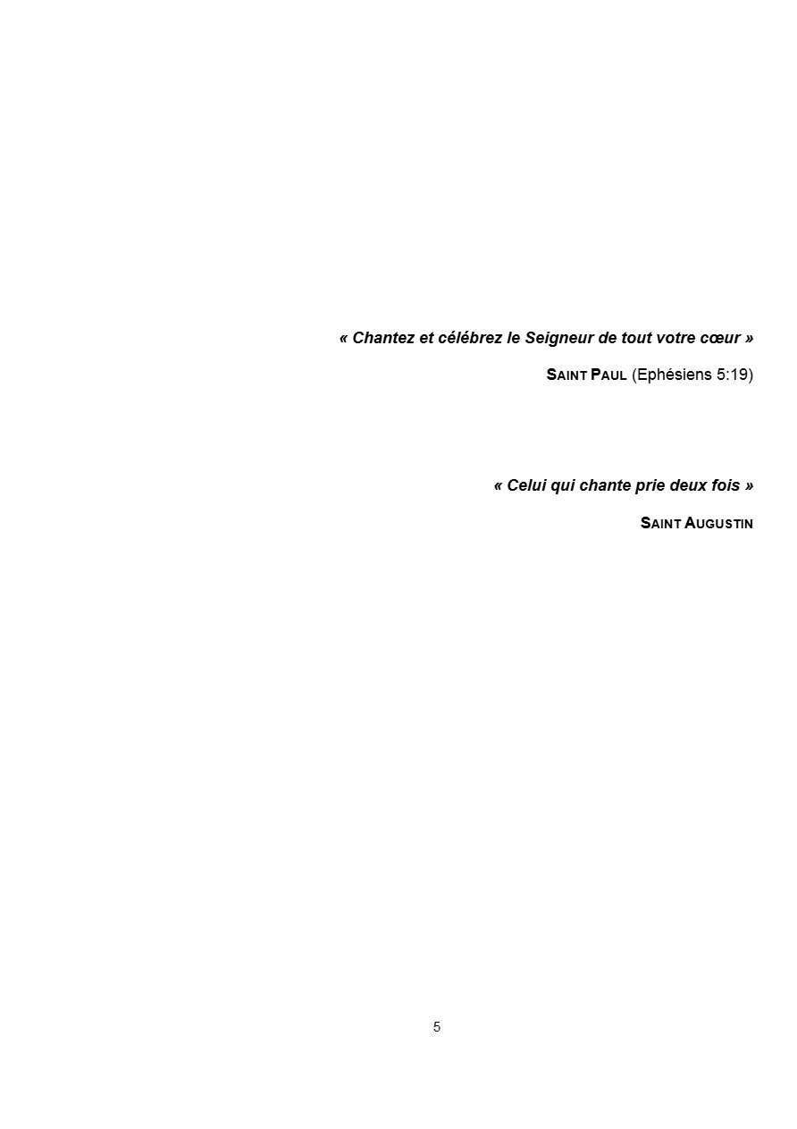Chants et Cantiques - Aperçu 5