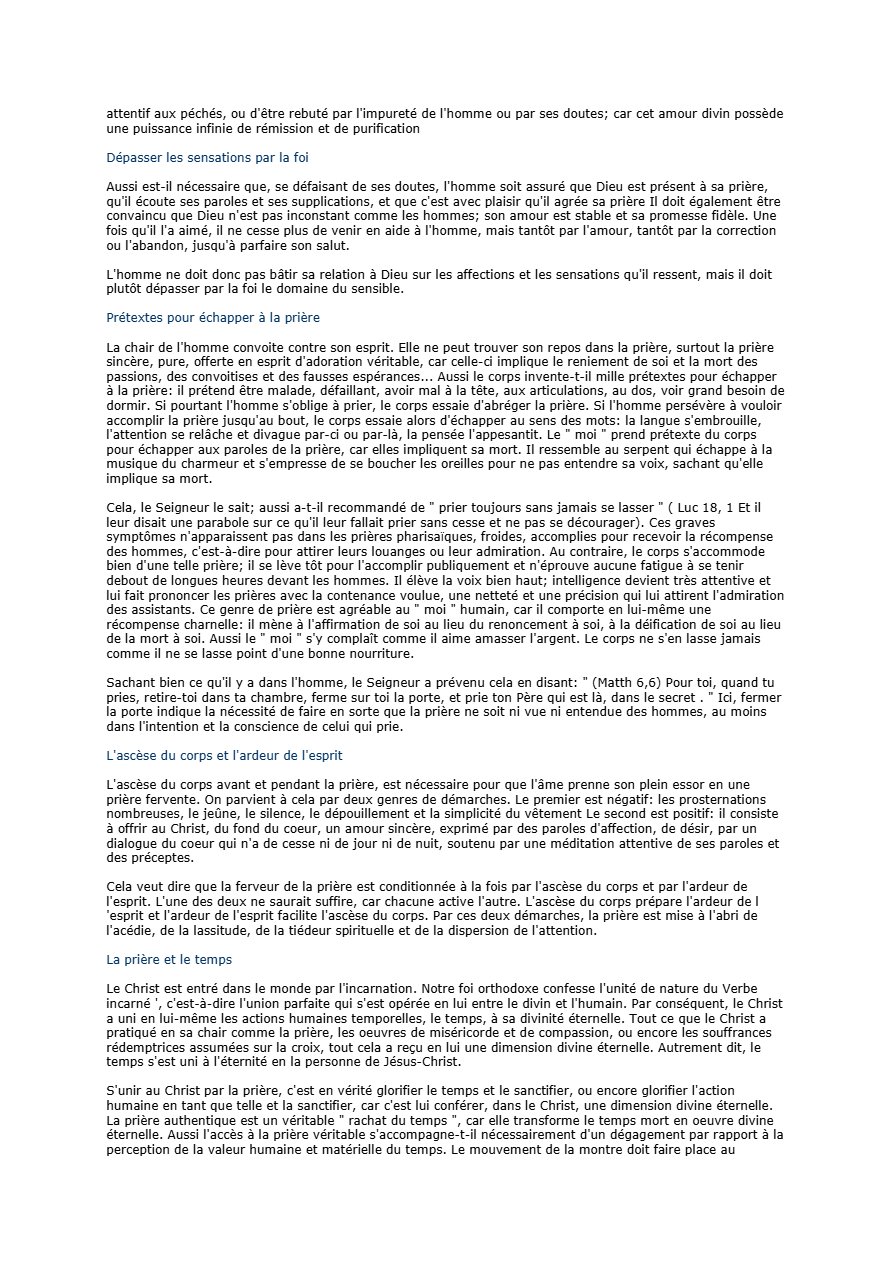 Conseils pour la prière par le père Matta el-Maskine - Aperçu 2