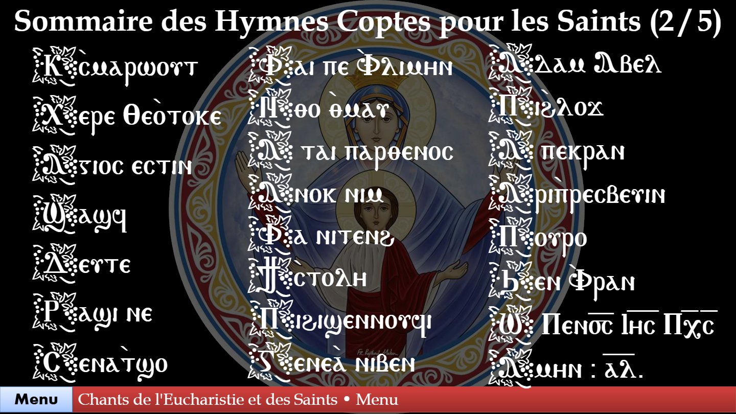 Hymnes & Glorifications de la Communion & des Saints - Aperçu 3