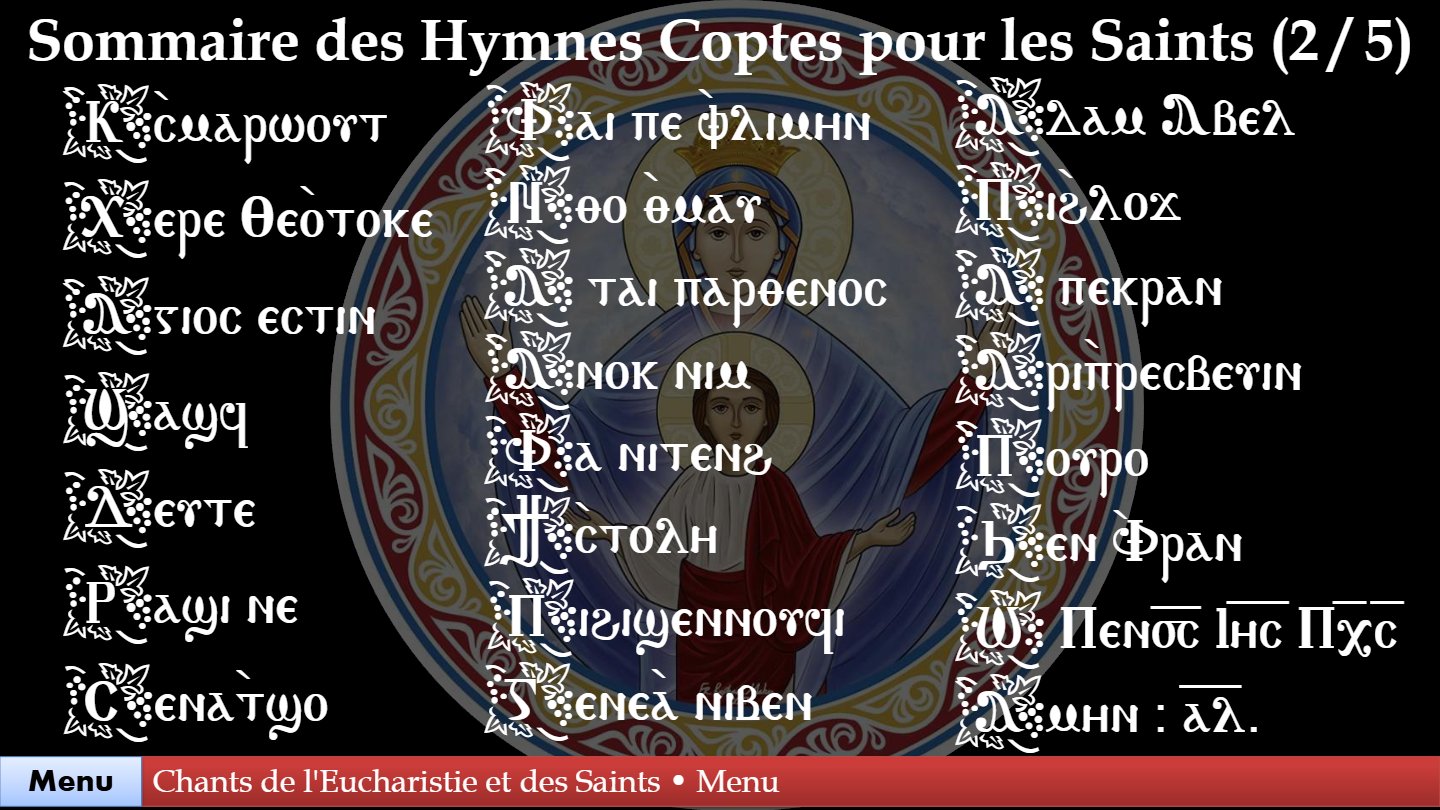 Hymnes & Glorifications de la Communion & des Saints - Aperçu 3