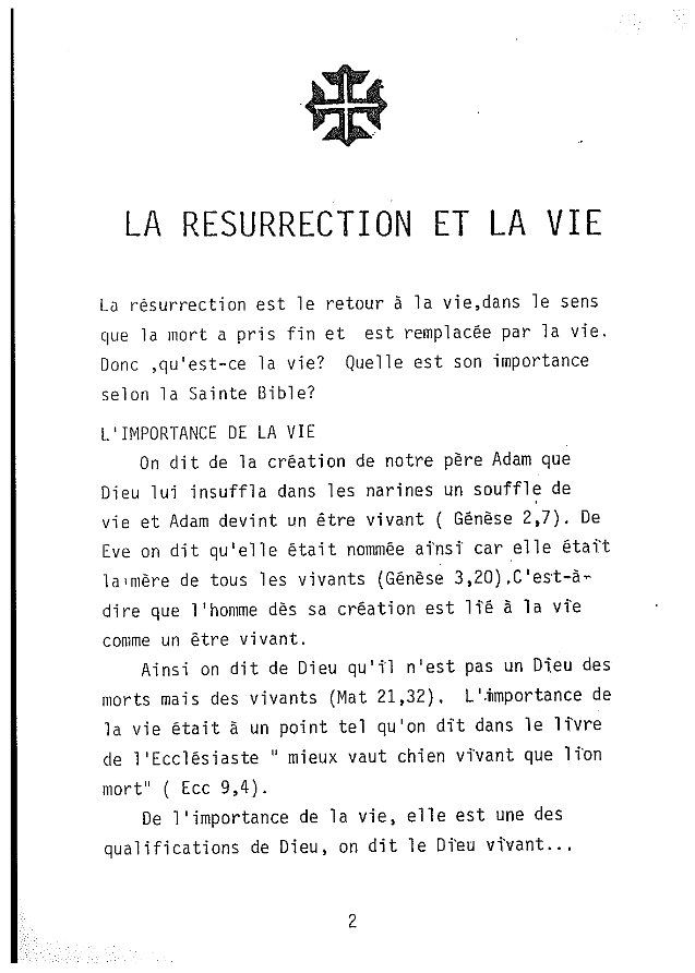 La résurrection et la vie - Pape Shenouda III - Aperçu 2