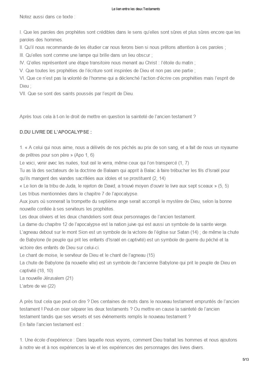Le lien entre les deux Testaments - Anba Moussa - Aperçu 5
