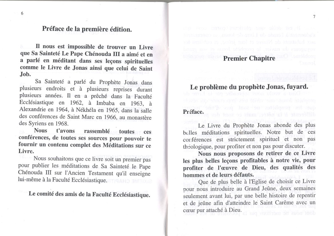 Le Prophete Jonas - Pape Chenouda III - Aperçu 5