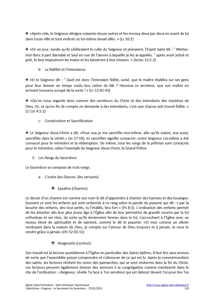 Le Sacrement du sacerdoce - Aperçu 2