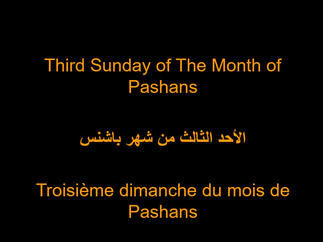 Lectures Dimanche Bashans - Aperçu 2