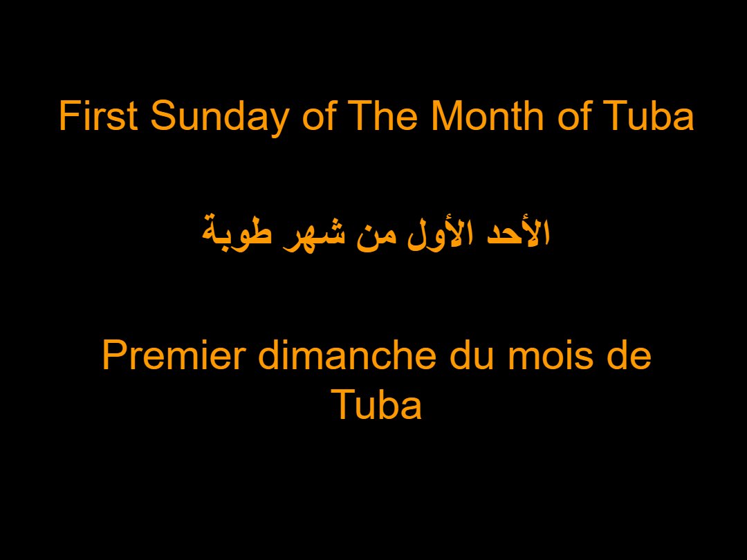 Lectures Dimanche Toubah - Aperçu 2