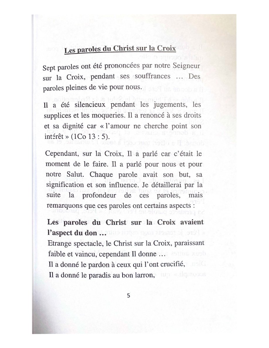 Les 7 Paroles de notre Seigneur sur la croix - Pape Shenouda III - Aperçu 5