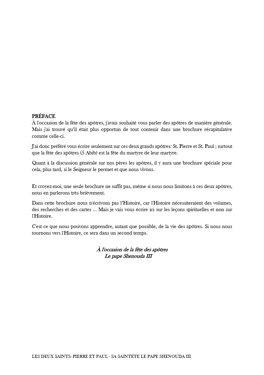 Les deux Saints - Pierre et Paul - Aperçu 2