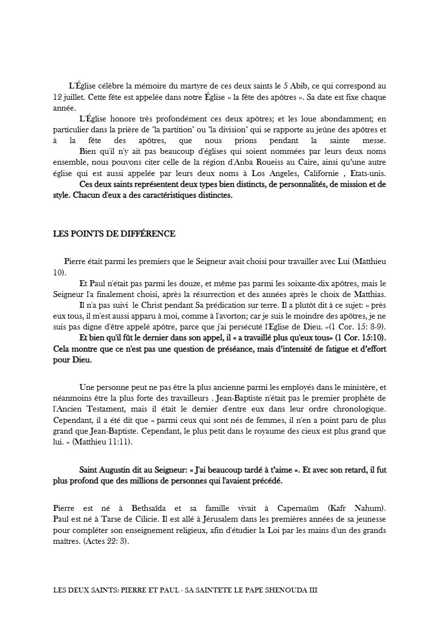 Les deux Saints - Pierre et Paul - Aperçu 3