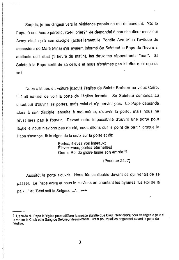 Les miracles du pape Cyril VI 2-2 - Aperçu 5