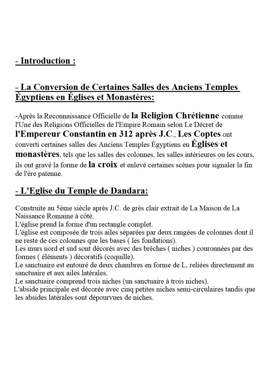 Les Monuments  Coptes Dans les Anciens Temples Égyptiens - Naguib Mahfouz Naguib - Aperçu 2