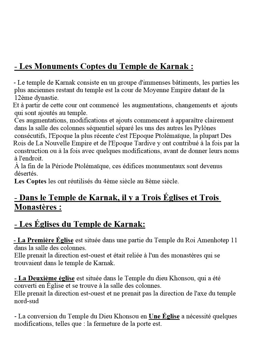 Les Monuments  Coptes Dans les Anciens Temples Égyptiens - Naguib Mahfouz Naguib - Aperçu 5