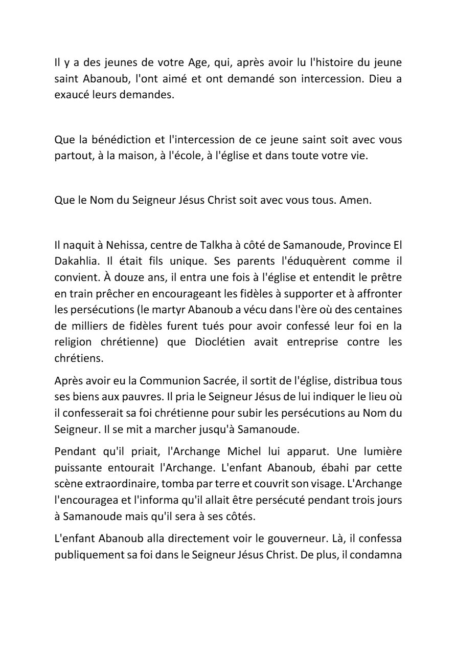 Saint Abanob - Aperçu 3