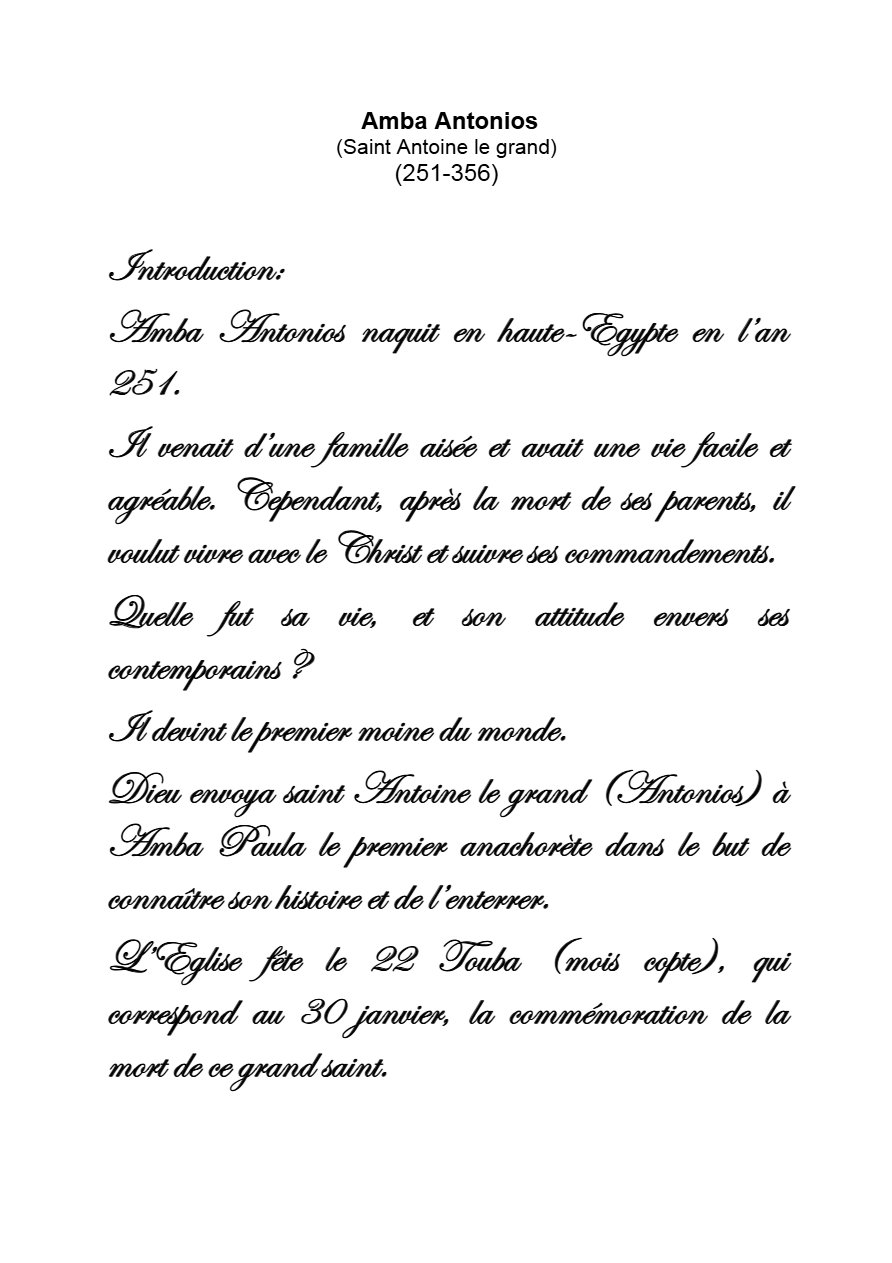 Saint Antoine - Aperçu 4