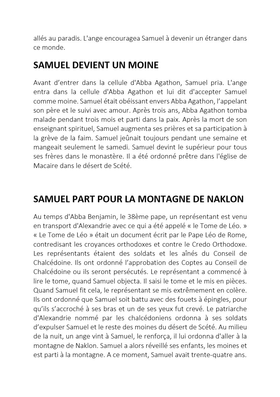 Saint Samuel le Confesseur - Aperçu 3