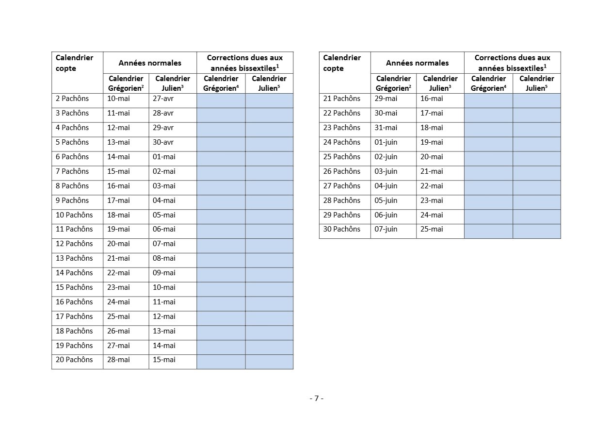 Synaxaire - 3ème trimestre - Aperçu 5