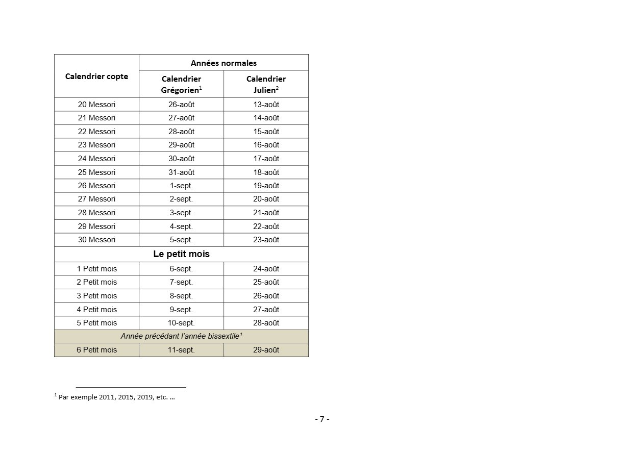 Synaxaire - 4ème trimestre - Aperçu 5
