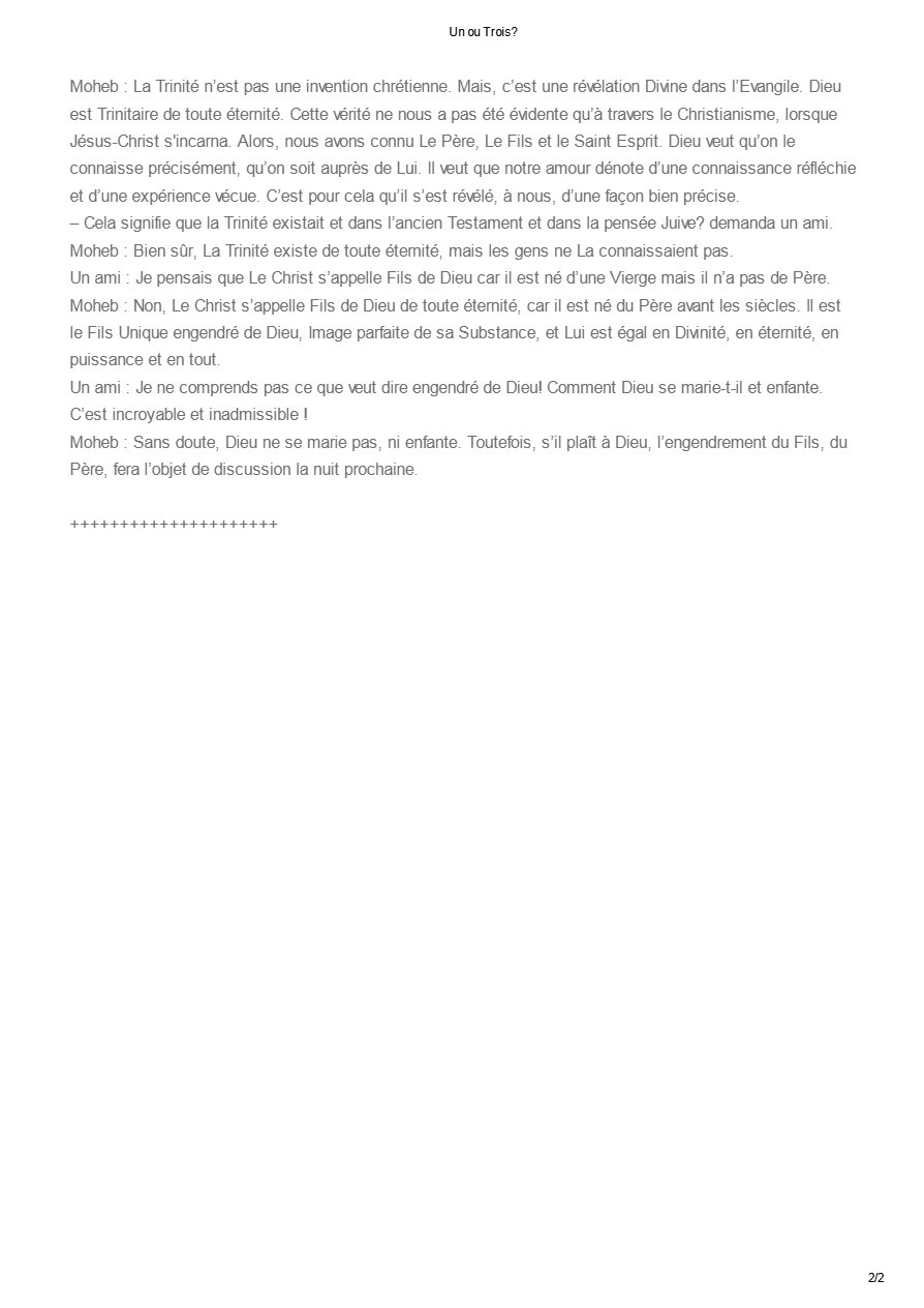 Un ou Trois - Anba Raphael - Aperçu 2